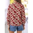 thumbnail image 4 of PRETTYGARDEN Women's Boho Floral Blouses Dressy Casual, 4 of 8