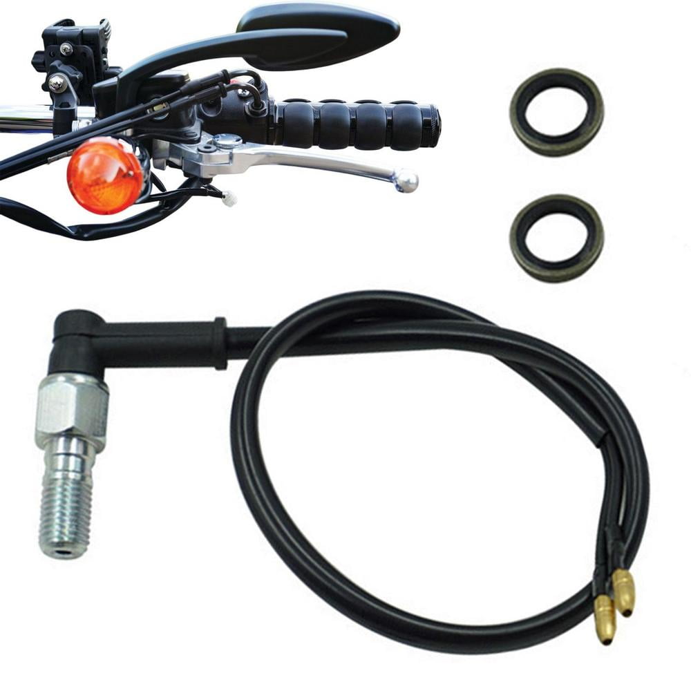 Tohuu Hydraulic Brake Switch Universal Motorcycle Rear Brake Line Brake