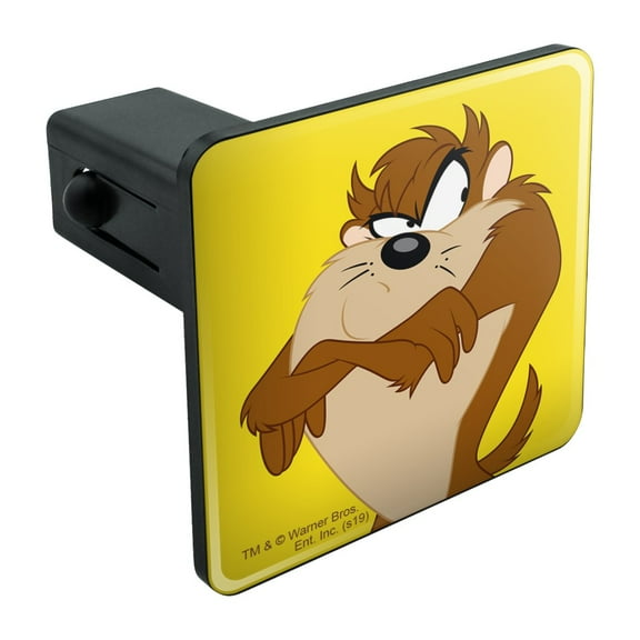 Looney Tunes Taz Tow Trailer Hitch Cover Plug Insert
