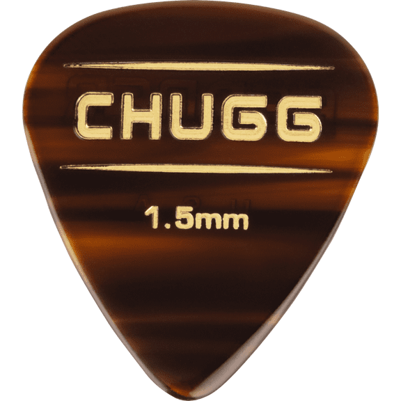 Fender 351 Shape Premium CHUGG Picks for Guitars 1.5mm thick 6-Pack #1989999102