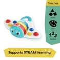 thumbnail image 4 of Baby Einstein Ocean Explorers Pop & Explore Stingray Popper, juguete a partir de 6 meses, 4 of 5