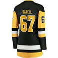 thumbnail image 3 of Women's Fanatics Rickard Rakell Black Pittsburgh Penguins Home Breakaway Player Jersey, 3 of 3