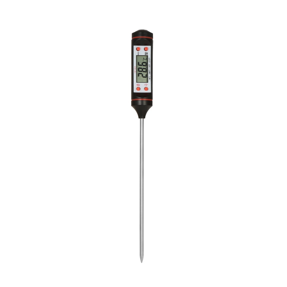 LCD Digital Mini Thermometer Probe -50°C~300°C BBQ Meat Food Cooking Oven Temperature Tester °C/°F Slection