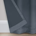 thumbnail image 5 of Eclipse Solid Thermapanel Room Darkening Rod Pocket 54" x 84" Curtain panel in Blue, 5 of 7