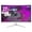 Pink, variant on Pixio PXC279 Wave 27 inch 300Hz Refresh Rate FHD 1080p Resolution 1650R Curved Fast VA Panel 1ms GTG Response Time Adaptive Sync HDR Curved Gaming Monitor