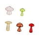 thumbnail image 2 of Jarrones de vidrio con forma de hongo, jarrones para plantas hidropónicas, jarrones decorativos y bonitos. 5 piezas, 2 of 9