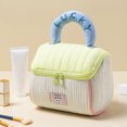 thumbnail image 4 of Travel Makeup Bag Cute Cartoon House Shaped Makeup Bag Large Capacity Portable Handheld Travel Cosmetic Bag Storage Organizer Travel Toiletry Bag, 4 of 6