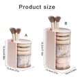 thumbnail image 5 of Necvior Fashionable Makeup Accessory Storage Box with Multifunction for Brushes and Puff, 5 of 9