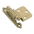 thumbnail image 3 of Amerock BP3428 Polished Chrome 3/8" Partial Inset Traditional Cabinet Door Hinge, 3 of 7