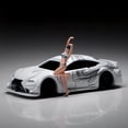 thumbnail image 4 of 3Pcs Simulation Miniature Beach Girl in Bikini Diecast Figurine for 1/64 Scale Models Diorama Micro Landscape Scene Decoration, 4 of 9