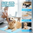 thumbnail image 6 of Galactic Goods-Dog Cooling Mat for Summer - Pet Cooling Pad with Gel Ice Pack, Non-Slip & Machine Washable, Cooling Mat for Dogs & Cats Indoor/Outdoor Use, 6 of 8