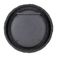 thumbnail image 2 of Varaluz Athena 40-in Round Wall Mirror - Matte Black/Black Seagrass, 2 of 8
