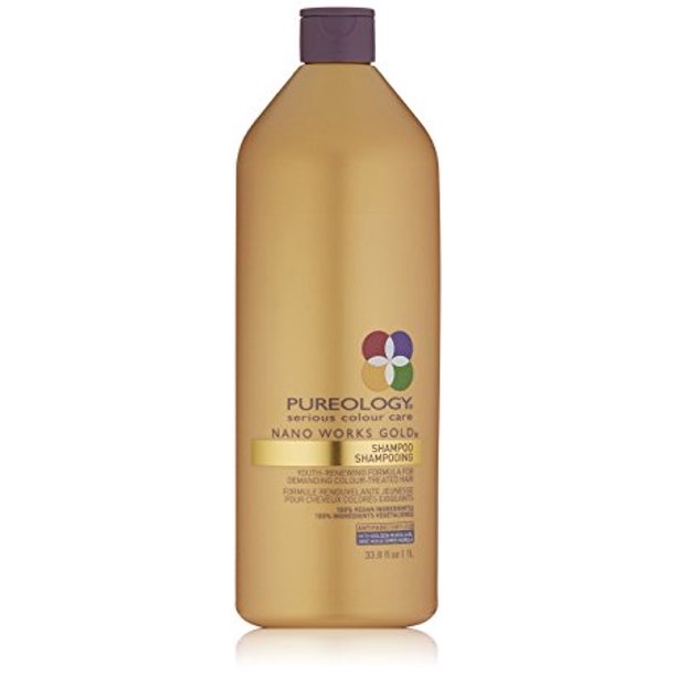Pureology Pureology Nano Works Gold Shampoo, Golden Marula Oil, 33.8