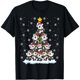 thumbnail image 1 of Playera de Mujer Árbol de Navidad con Pandas - Regalo para Amantes de Pandas, 1 of 5