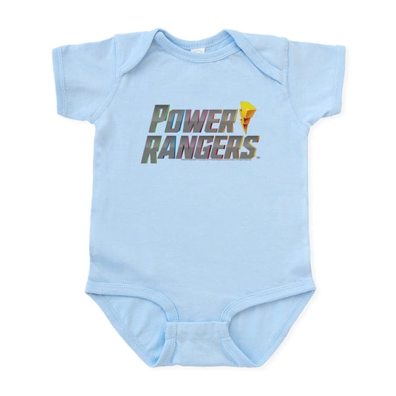 CafePress - Power Rangers Stacked Logo - Baby Light Bodysuit, Size Newborn - 24 Months