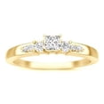 thumbnail image 2 of Cheap Moissanite Engagement Ring 1.50 Carat with Real Moissanite Diamonds with 18k Gold Plating, 2 of 2