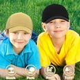 thumbnail image 6 of Toddler Baseball Cap Cute Khaki Baseball Hat Toddler Boy Breathable Spring Boys Hats for Kids Ages 3-5 Year Kids Clothes, 6 of 6