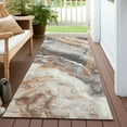 thumbnail image 6 of Addison Rugs Chantille Indoor/Outdoor Transitional Abstract Silver Washable Runner Rug, 2'3" x 7'6", 6 of 6