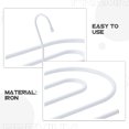 thumbnail image 3 of FUTUREORYY Garment Rack Heavy Duty Iron Spiral Shape Hanger for Balcony Space Optimization 1Pack, 3 of 8