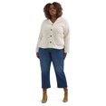 thumbnail image 3 of Lee® Women's Plus V-Neck Fleece Cardigan, 3 of 7