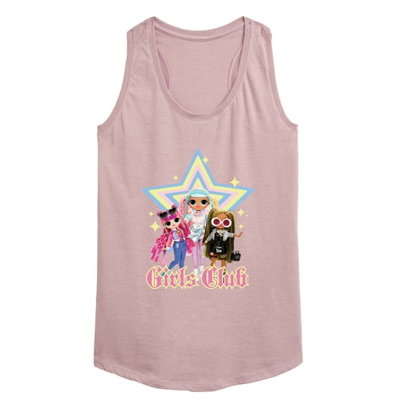 LOL OMG! Fashion Dolls - Girls Club - Women's Racerback Tank Top