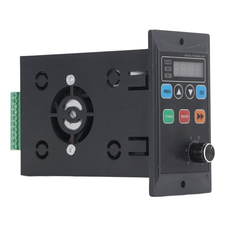 

2024 Variable Frequency Drive 1PH 176264V Input 3PH 0220V Output VFD 750W for Motor Pump g