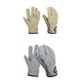 thumbnail image 1 of 2x Durable Outdoor Leather Safety Gloves Fire Welding Gloves Zulema guantes de barbacoa resistentes al calor, 1 of 8