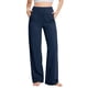 thumbnail image 1 of Pantalones Mujer Pierna Ancha Talovee Azul Marino Cintura Alta con Bolsillos XX-L, 1 of 5