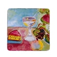 thumbnail image 1 of Betsy Drake CT104 Wine & Cheese Coaster - Set of 4, 1 of 1
