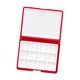 thumbnail image 2 of Paleta para mezclar gouache y 12 compartimentos, caja vacía para paleta de acuarela a prueba de fugas Rojo, 2 of 9