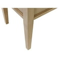 thumbnail image 5 of Modern Wood Half Pedestal Desk Wood Fully Assembled Light Brown, 5 of 16