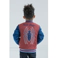 thumbnail image 5 of Marvel Spider-Man Little Boys Varsity Bomber Jacket Red 6, 5 of 5