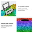thumbnail image 5 of Haiem Glitter Rainbow Luggage Cover Printed Suitcase Covers for Luggage Elastic Washable Suitcase Protector Fits 18-32 Inch Luggage-Large, 5 of 9