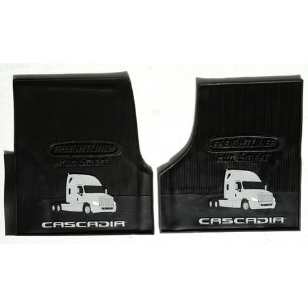 Freightliner Cascadia Rubber All Weather Oem Floor Mats W Logo