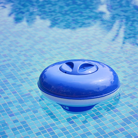 Pool Water Purifier, Floating Dispenser For Indoor/Outdoor Use, Easy To Fill Adjust