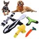 thumbnail image 3 of Juguetes chirriantes para perros Gloria 2pcs Juguetes de peluche limpieza de Juguetes, 3 of 9