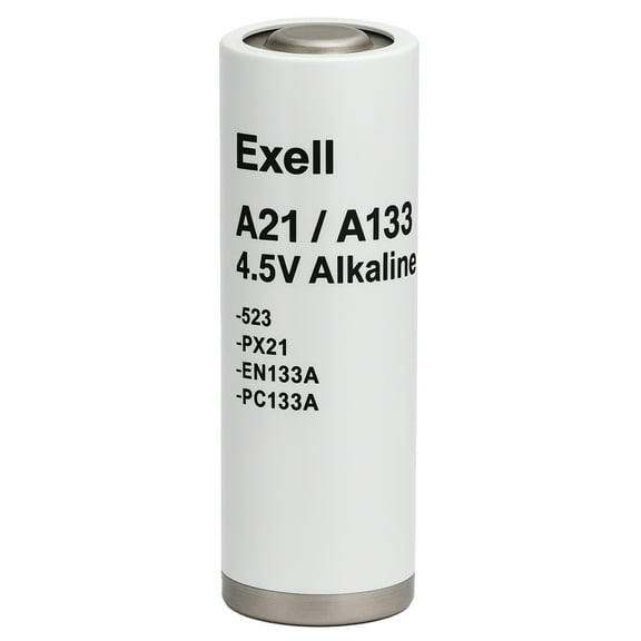 Exell Alkaline Battery A21PX Compatible with 523 EN133A PC133A PX21 1306AP