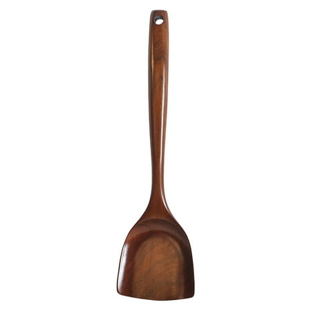 Long Wooden Cooking Rice Spatula Scoop practical Kitchen Utensil Non-stick Hand Wok