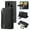 Black, variant on Flip Case for Samsung Galaxy A20e 9 Card Slots Lanyard Wallet Pu Leather Kickstand