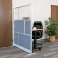 thumbnail image 4 of LUXOR MW-5370-FCG Modular Room Divider Wall System - 53" x 70" Starter Wall, 4 of 10
