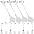 thumbnail image 4 of 12pcs Stainless Steel Mixing Spoon Bar Spoons Stainless Steel Cocktail Spoon Drink Mixing Spoon, 4 of 6