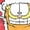 WHITE, variant on Garfield - Santa Paws Short Sleeve Graphic T-Shirt