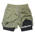 thumbnail image 1 of Short Deportivo Hombre Gym 2 En 1 Bolsa Movil Mod Bullpadel, 1 of 4