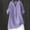 A4_Purple, variant on VISALY Linen Shirts Button Down Shirts Short Sleeve V Neck Business Casual Tops Tunic Blouses Beach Blouses Camping Shirts Cooling Shirts Loose Fit Summer Tops Trendy Shirts Beach Tops Jn L