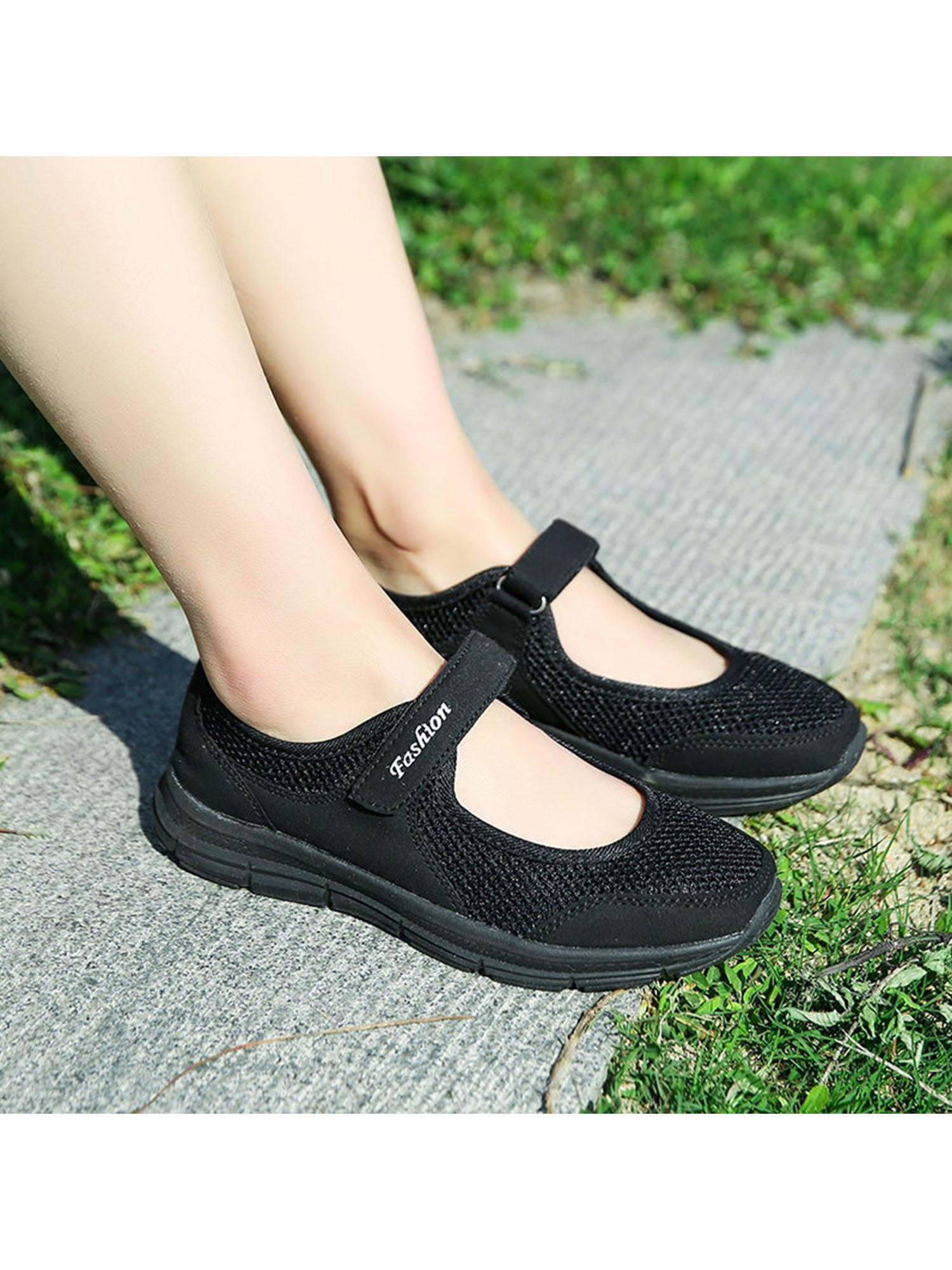 Avamo Women s Slip On Mary Jane Shoes Black Size Ghana Ubuy