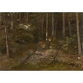thumbnail image 2 of Adolph Tidemand 24x18 Gold Ornate Framed and Double Matted Museum Art Print Titled - Forest Study (1871), 2 of 4