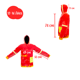thumbnail image 2 of Impermeable Juvenil Flamas Importadora La Merced PVC Térmico 12-16 Capucha Resorte, 2 of 5
