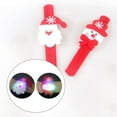 thumbnail image 2 of Fairnull Slap Circle Lightweight Funny Velvet Cloth Christmas Glow Slap Bracelets, 2 of 9