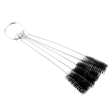 

5pcs Portable Needle Cleaning Brushes Machine Tube Cleaner Kit Accessory