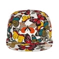 thumbnail image 2 of Easygdp Retro Floral Butterfly Baseball Cap with Adjustable Flat Suitable for Head Circumference 22.4-23.6 in, 2 of 9
